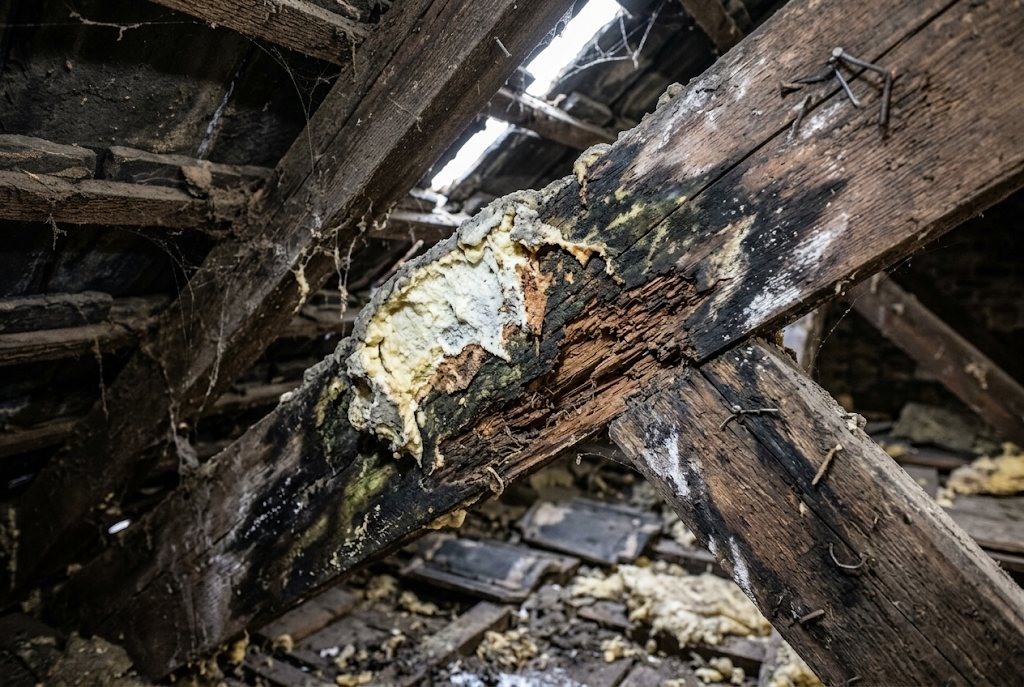 Damp or a musty loft